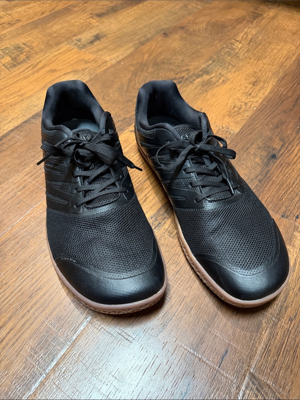 Asitvo  Black Barefoot drop with Gum Outsole — Lightweight Comfort sz 13
